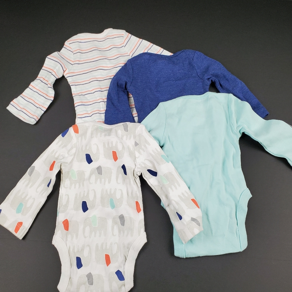 NWOT Cloud Island 4 pc Bodysuit Set - Picture 3 of 3